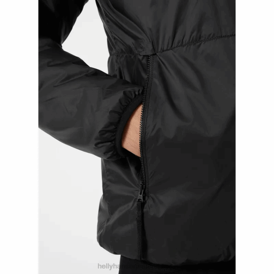 BLACK 8V222F403 Helly-Hansen MEN'S PATROL INSULATED JACKET