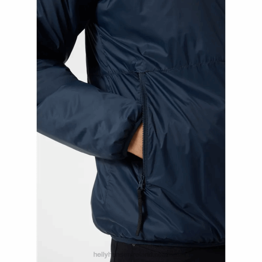 NAVY 8V222F404 Helly-Hansen MEN'S PATROL INSULATED JACKET