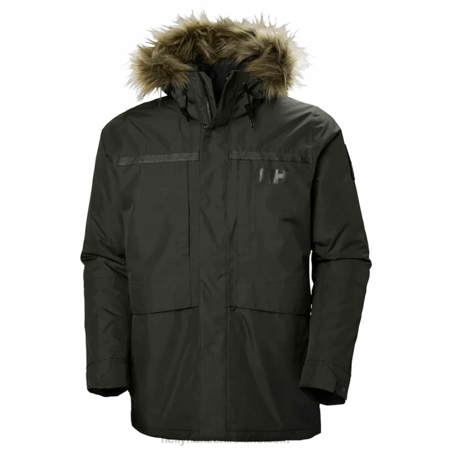 BELUGA 8V222F340 Helly-Hansen MEN'S COASTAL 2 WATERPROOF PARKA