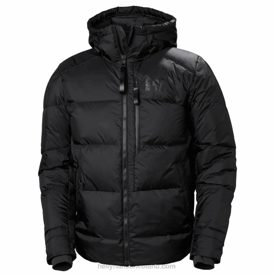 BLACK 8V222F316 Helly-Hansen MEN'S ACTIVE WINTER PARKA