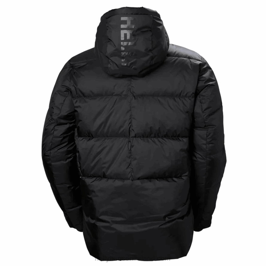 BLACK 8V222F316 Helly-Hansen MEN'S ACTIVE WINTER PARKA