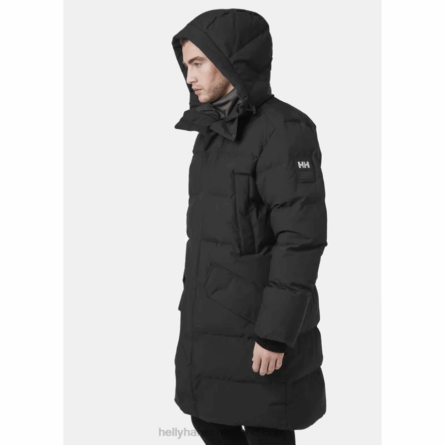 BLACK 8V222F397 Helly-Hansen MEN'S ALASKA PARKA