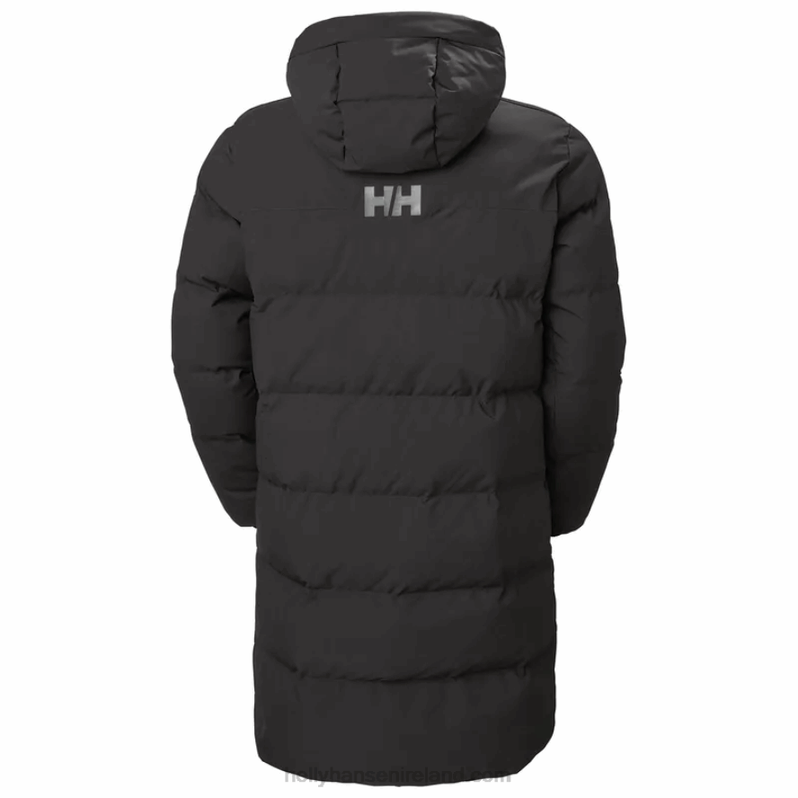 BLACK 8V222F397 Helly-Hansen MEN'S ALASKA PARKA