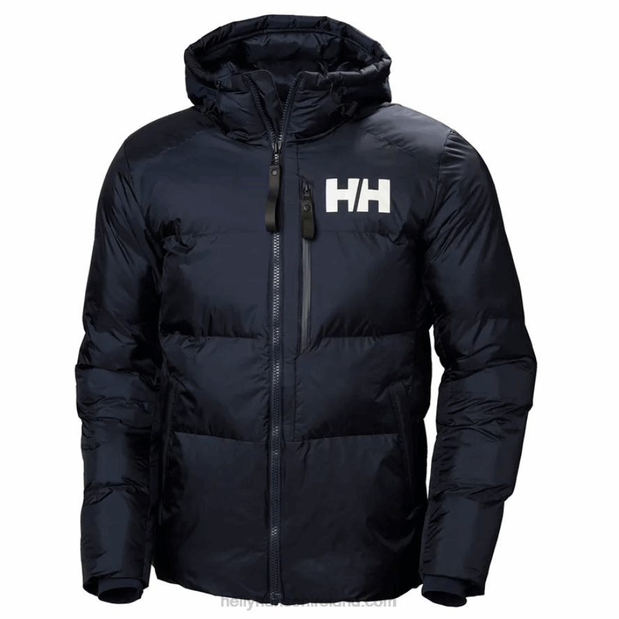 NAVY 8V222F317 Helly-Hansen MEN'S ACTIVE WINTER PARKA