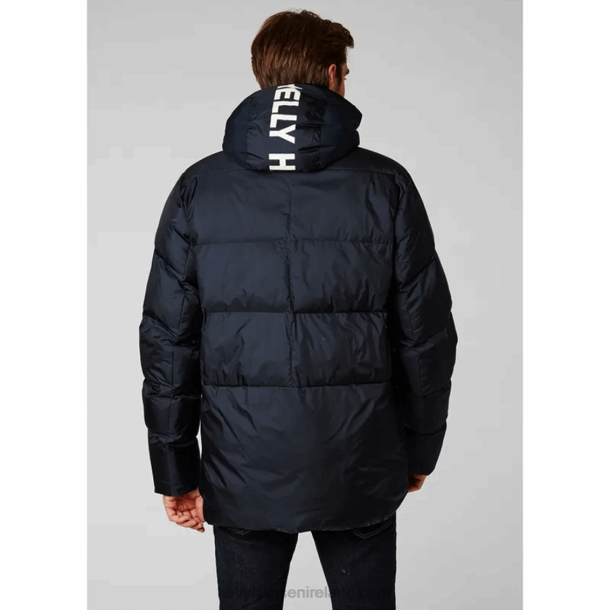 NAVY 8V222F317 Helly-Hansen MEN'S ACTIVE WINTER PARKA