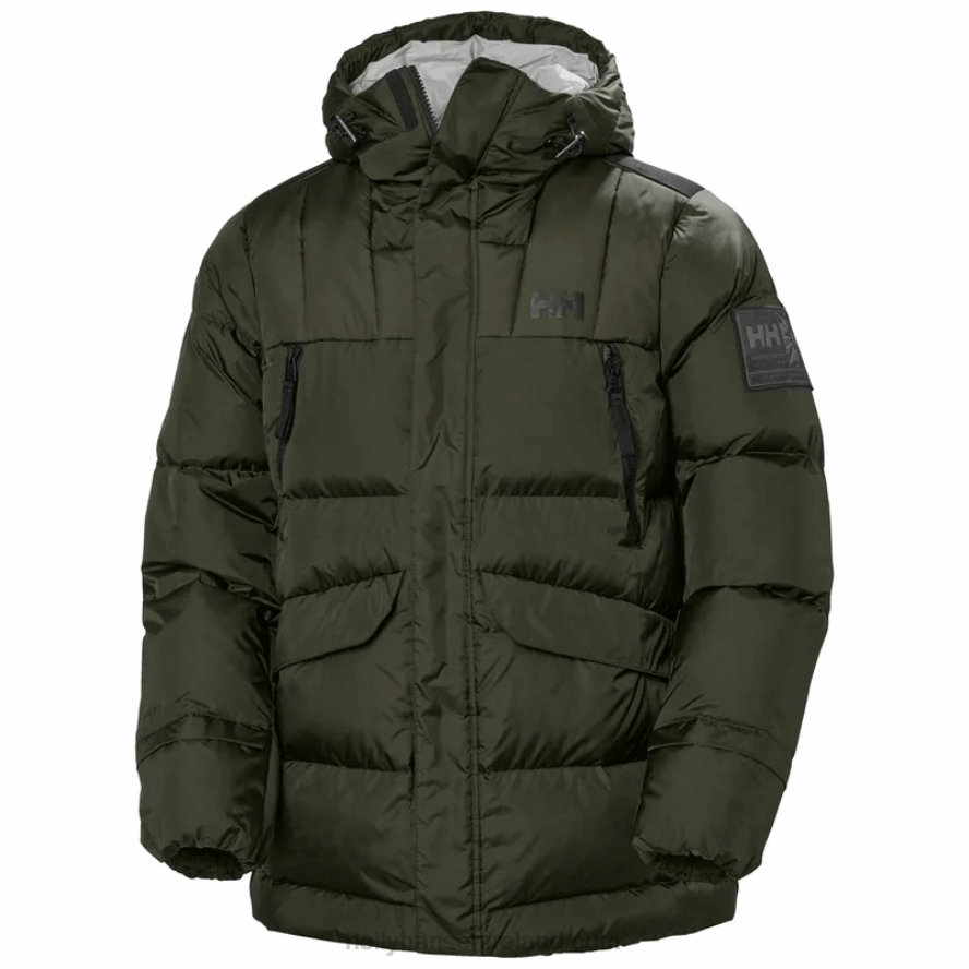 UTILITY GRE 8V222F376 Helly-Hansen MEN'S ARCTIC PATROL DOWN PARKA