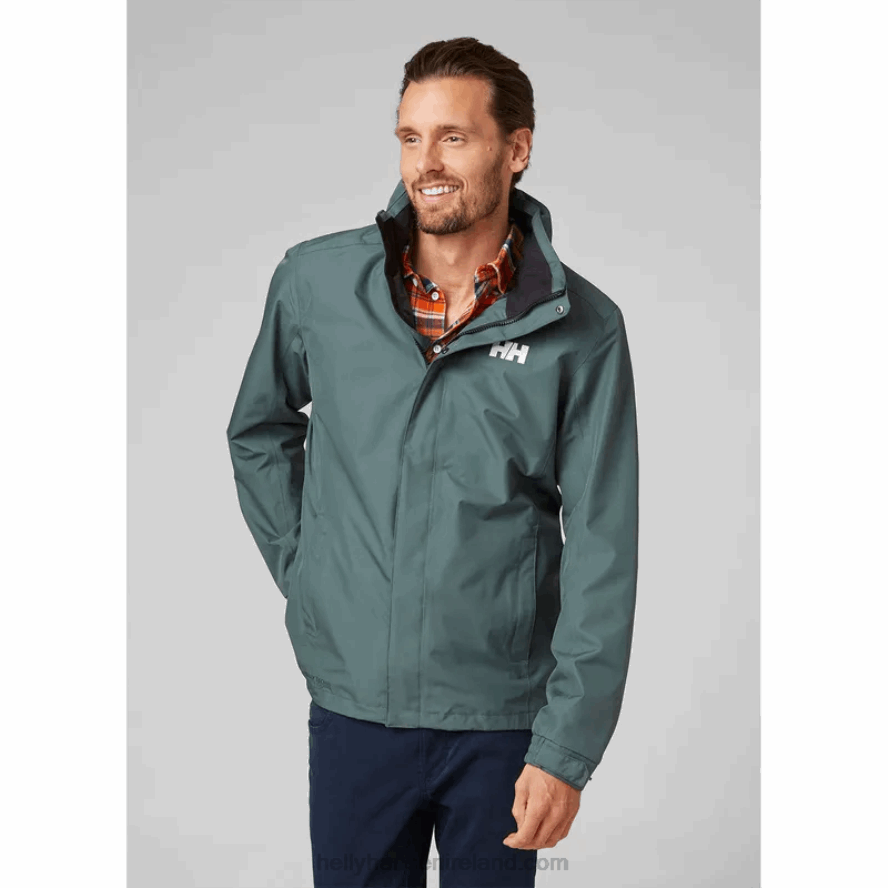 BLACK 8V222F260 Helly-Hansen MEN'S DUBLINER WATERPROOF JACKET