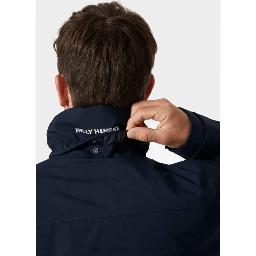 NAVY 8V222F247 Helly-Hansen MEN'S VICTOR RAIN JACKET
