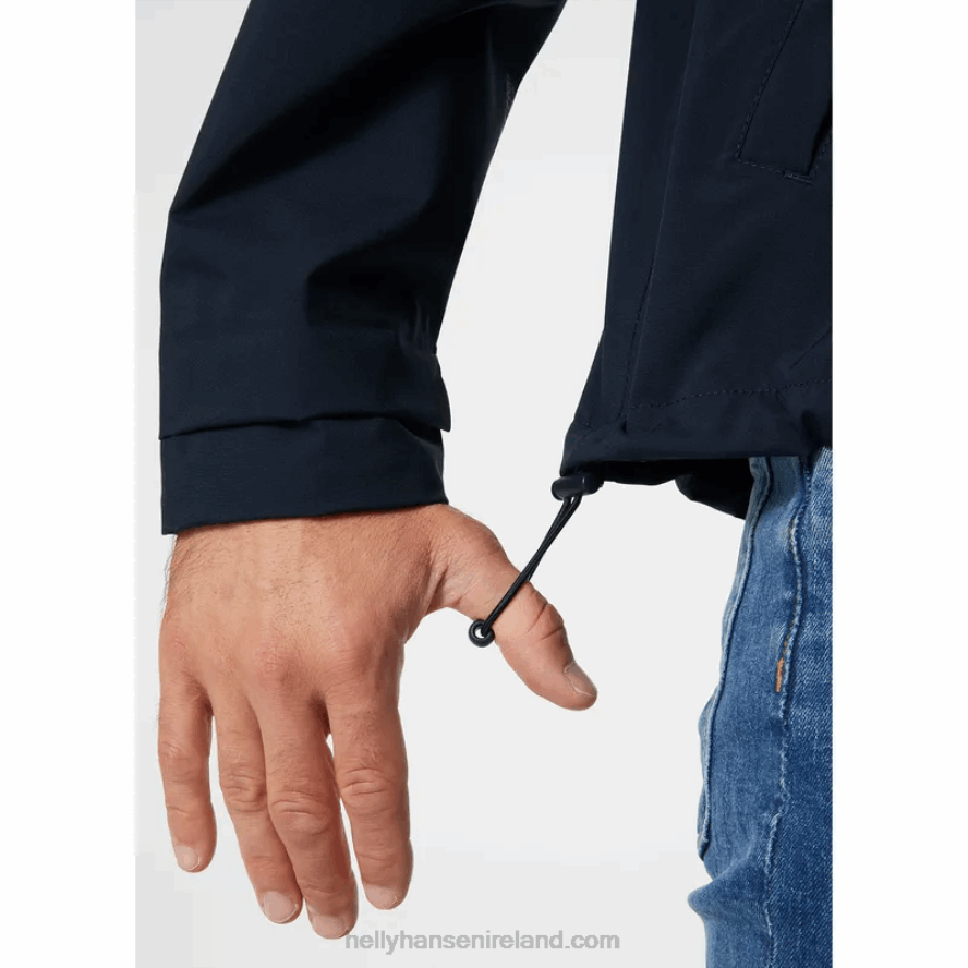 NAVY 8V222F247 Helly-Hansen MEN'S VICTOR RAIN JACKET