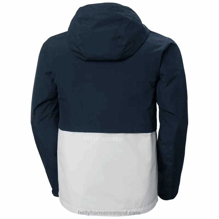 NAVY 8V222F255 Helly-Hansen MEN'S FLEX RAIN JACKET