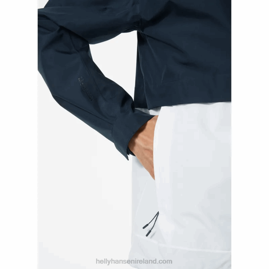 NAVY 8V222F255 Helly-Hansen MEN'S FLEX RAIN JACKET