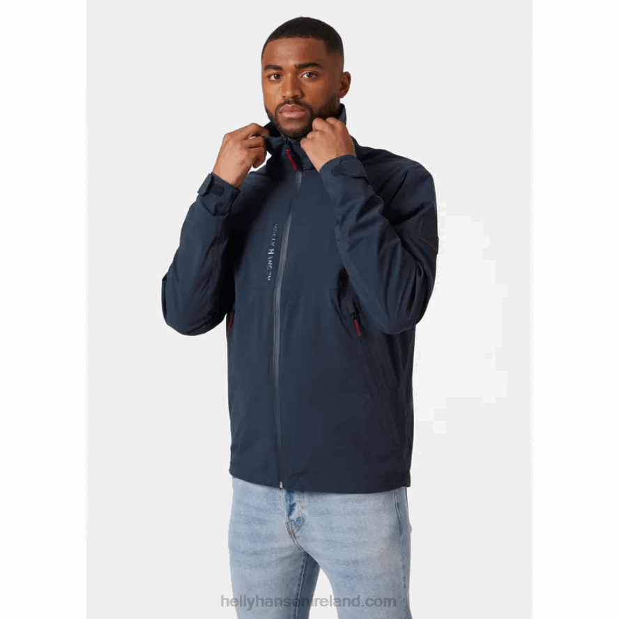 NAVY 8V222F293 Helly-Hansen MEN'S RWB SPRING JACKET