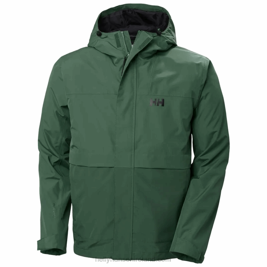 SPRUCE 8V222F254 Helly-Hansen MEN'S FLEX RAIN JACKET