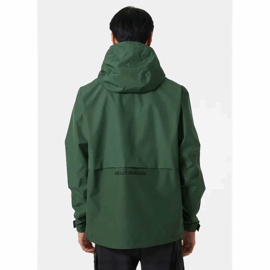 SPRUCE 8V222F254 Helly-Hansen MEN'S FLEX RAIN JACKET