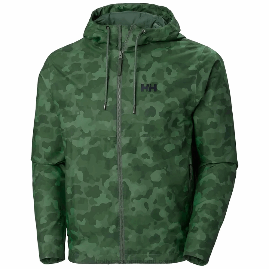 SPRUCE CAMO 8V222F248 Helly-Hansen MEN'S URBAN RIGGING RAIN JACKET