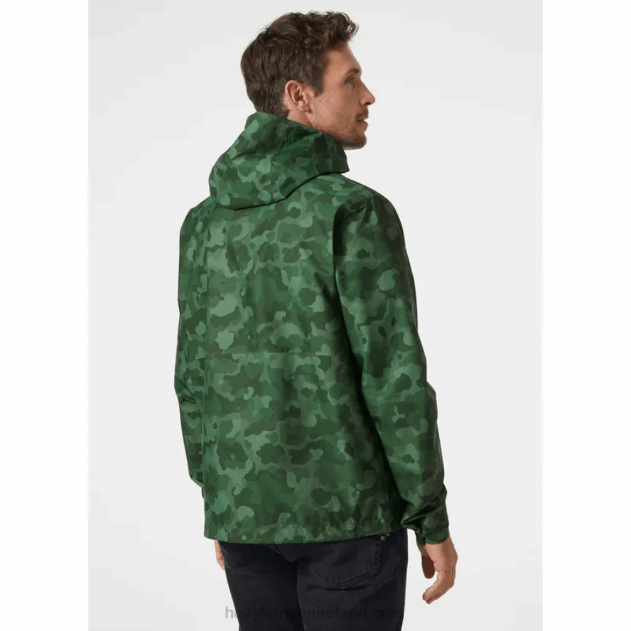 SPRUCE CAMO 8V222F248 Helly-Hansen MEN'S URBAN RIGGING RAIN JACKET