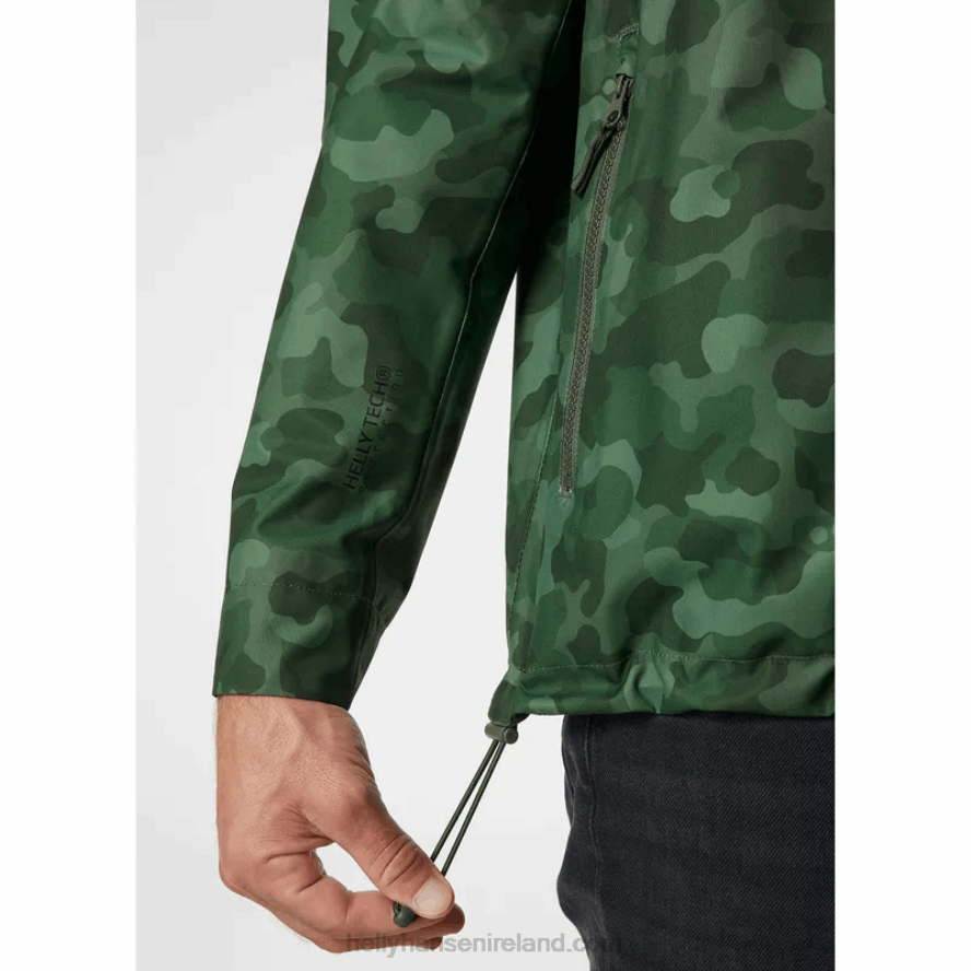 SPRUCE CAMO 8V222F248 Helly-Hansen MEN'S URBAN RIGGING RAIN JACKET