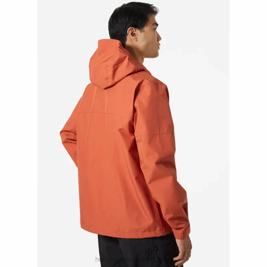 TERRACOTTA 8V222F294 Helly-Hansen MEN'S ACTIVE OCEAN BOUND JACKET