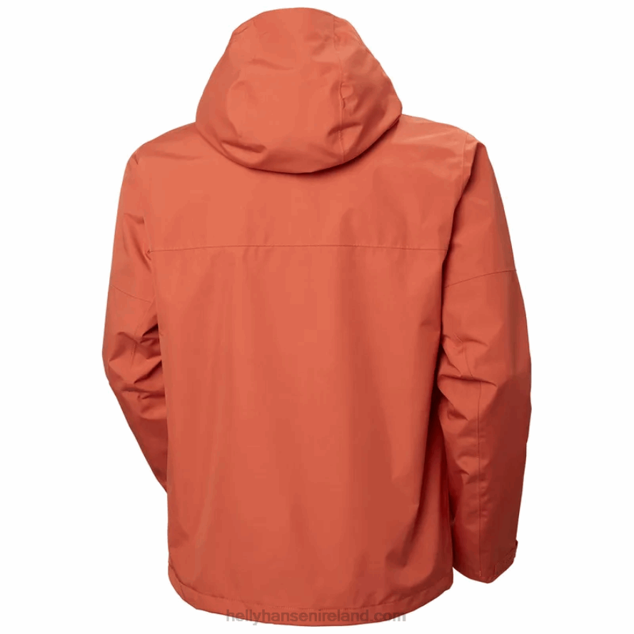 TERRACOTTA 8V222F294 Helly-Hansen MEN'S ACTIVE OCEAN BOUND JACKET