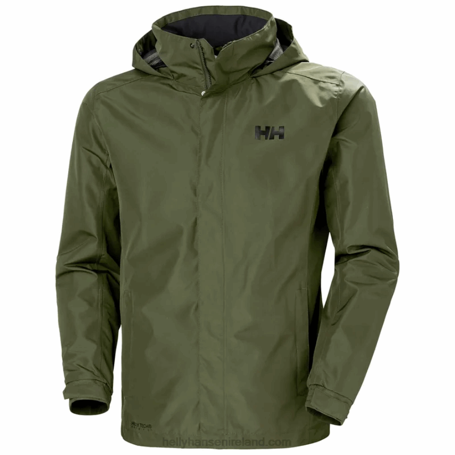 UTILITY GRE 8V222F258 Helly-Hansen MEN'S DUBLINER WATERPROOF JACKET