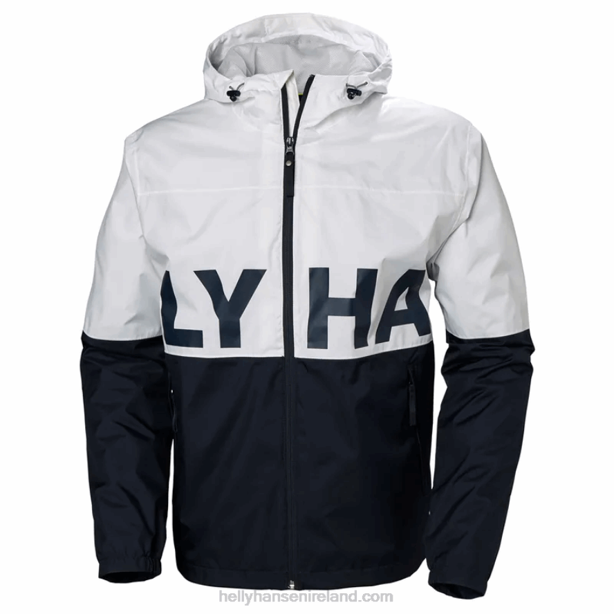 WHITE 8V222F282 Helly-Hansen MEN'S AMAZE JACKET
