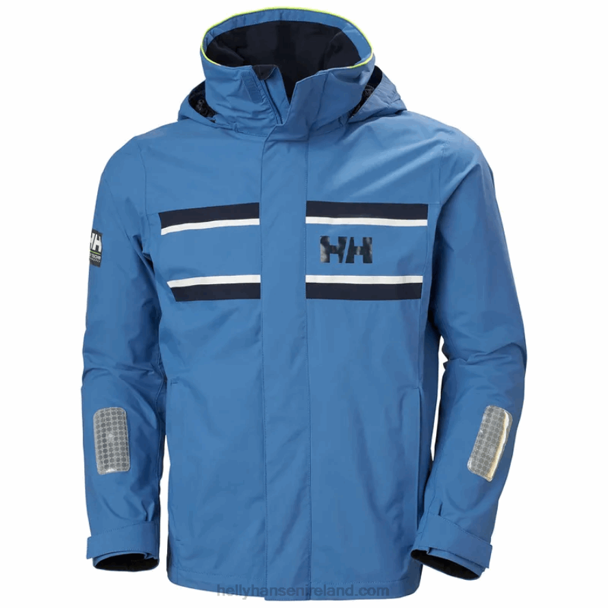 AZURITE 8V222F107 Helly-Hansen MEN'S SALTHOLM SAILING JACKET