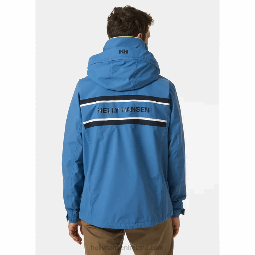 AZURITE 8V222F107 Helly-Hansen MEN'S SALTHOLM SAILING JACKET