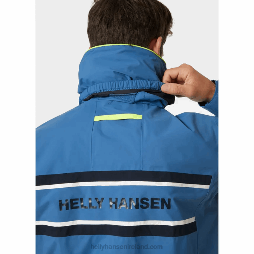 AZURITE 8V222F107 Helly-Hansen MEN'S SALTHOLM SAILING JACKET
