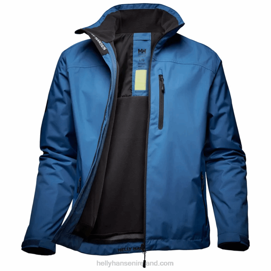 AZURITE 8V222F2 Helly-Hansen MEN'S CREW MIDLAYER SAILING JACKET