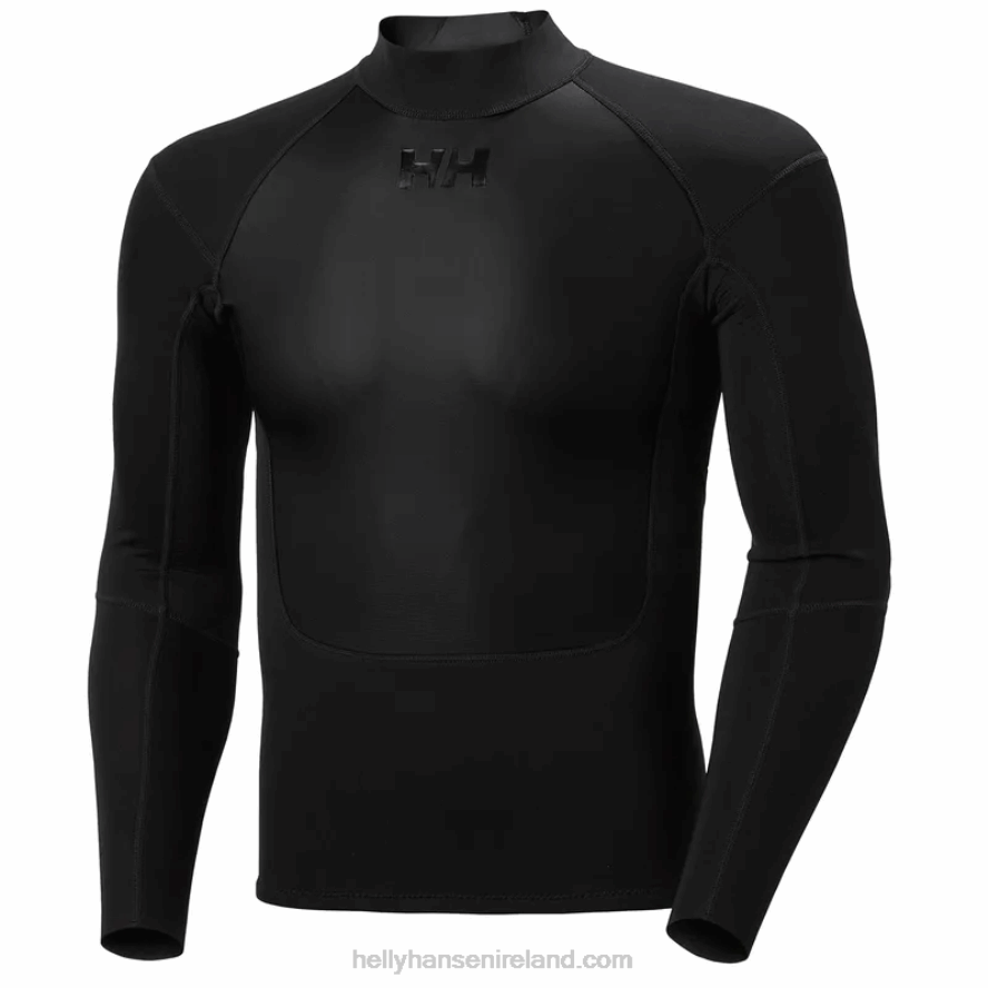 BLACK 8V222F119 Helly-Hansen UNISEX WATERWEAR TOP