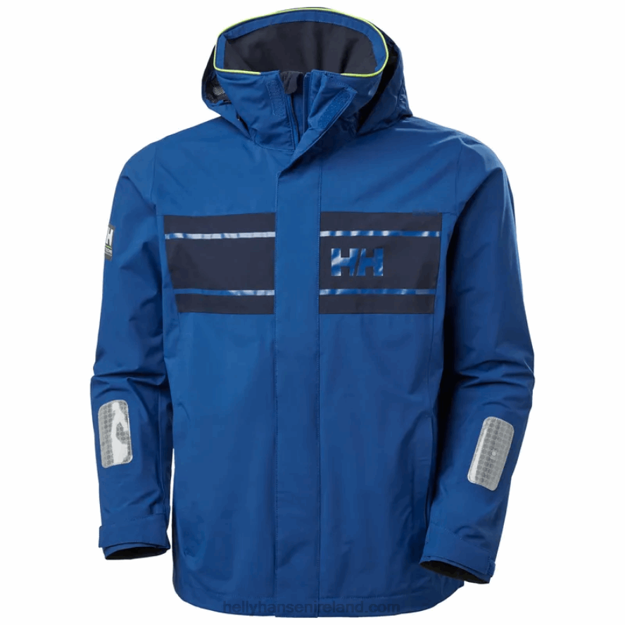 DEEP FJORD 8V222F108 Helly-Hansen MEN'S SALTHOLM SAILING JACKET