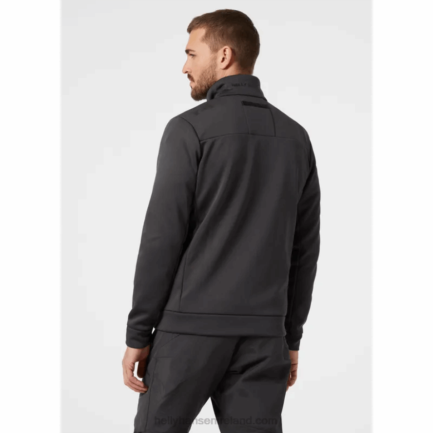 EBONY 8V222F99 Helly-Hansen MEN'S CREW FLEECE JACKET