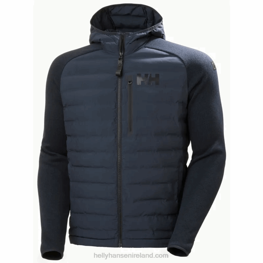 NAVY 8V222F106 Helly-Hansen MEN'S ARCTIC OCEAN HYBRID INSULATOR