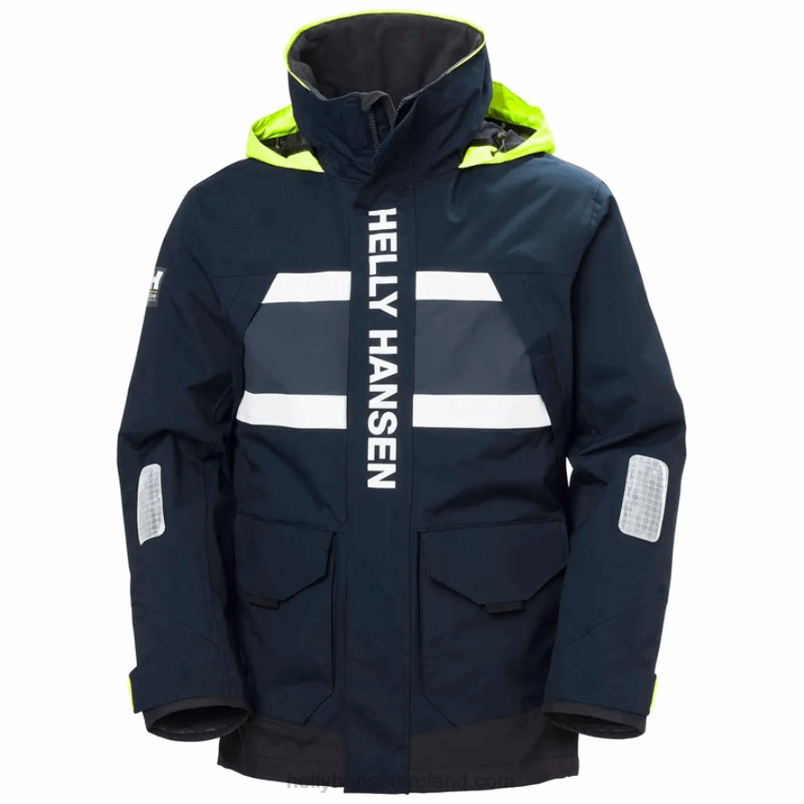 NAVY 8V222F112 Helly-Hansen MEN'S SALT COASTAL SAILING JACKET