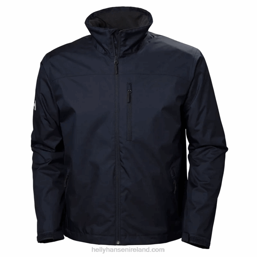 NAVY 8V222F130 Helly-Hansen TEAM MEN'S CREW MIDLAYER SAILING JACKET