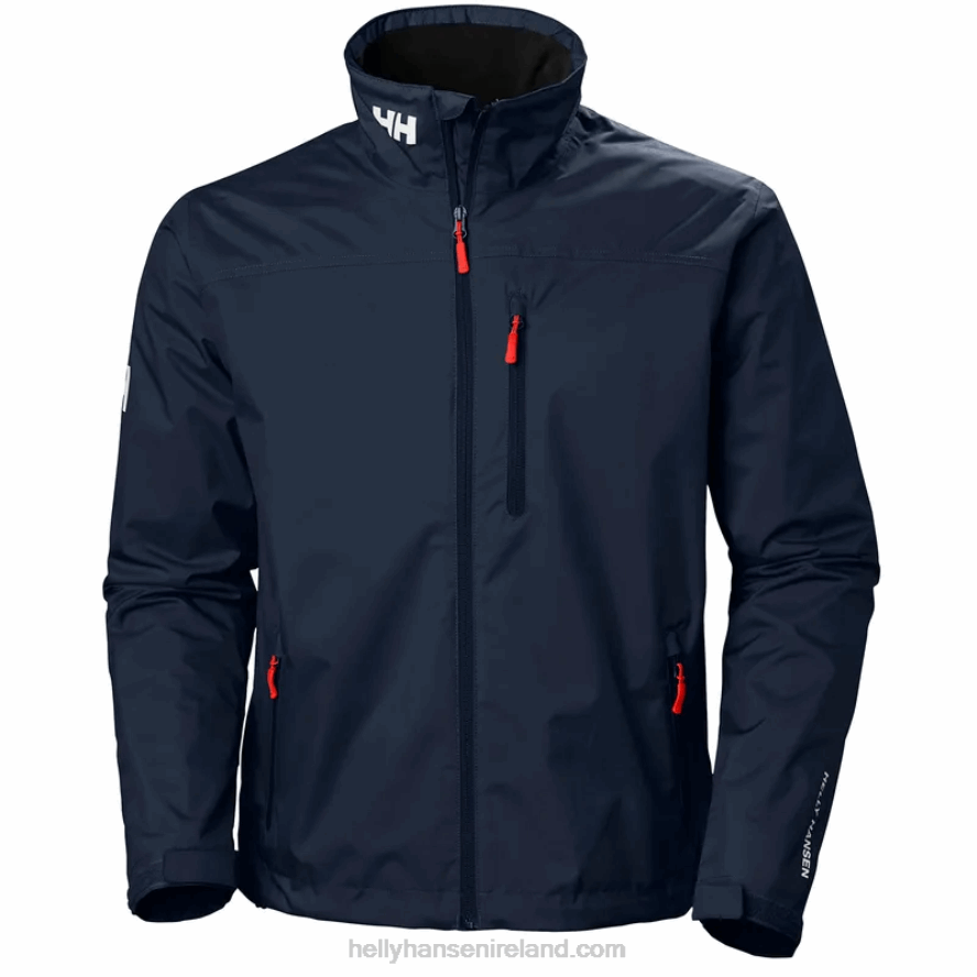 NAVY 8V222F32 Helly-Hansen MEN'S CREW SAILING JACKET
