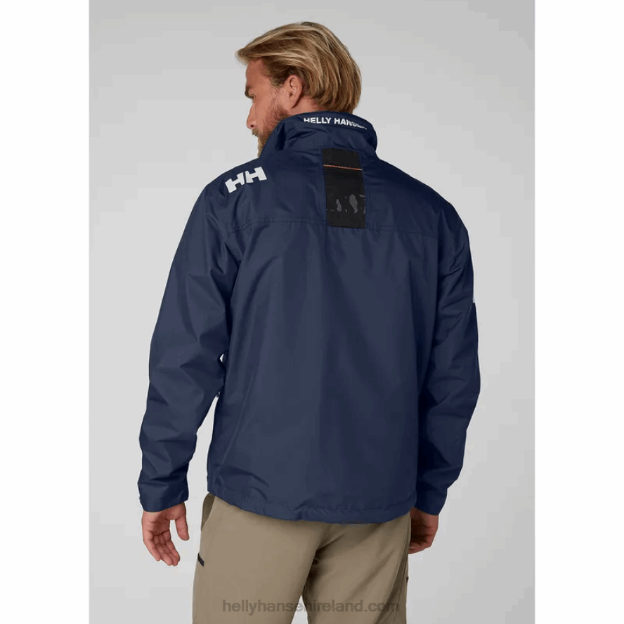 NAVY 8V222F32 Helly-Hansen MEN'S CREW SAILING JACKET