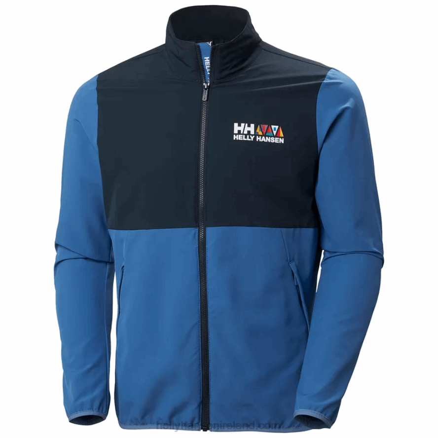 AZURITE 8V222F68 Helly-Hansen MEN'S NEWPORT SOFTSHELL JACKET