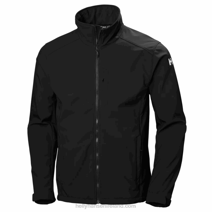 BLACK 8V222F167 Helly-Hansen MEN'S PARAMOUNT SOFTSHELL JACKET