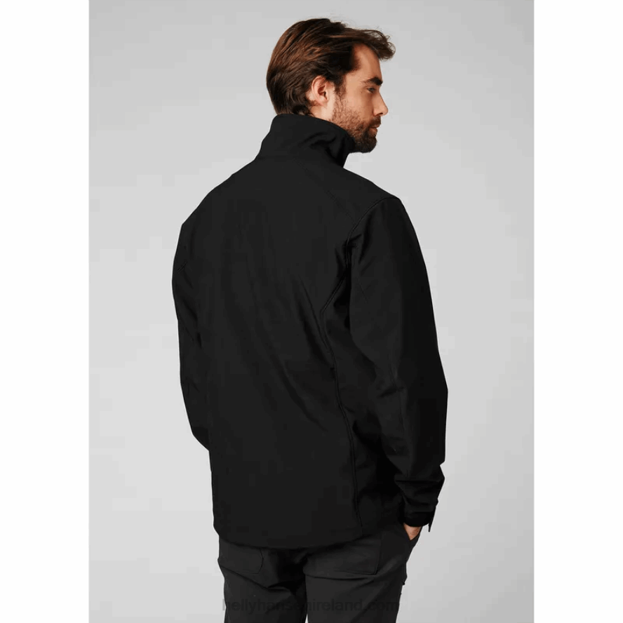 BLACK 8V222F167 Helly-Hansen MEN'S PARAMOUNT SOFTSHELL JACKET