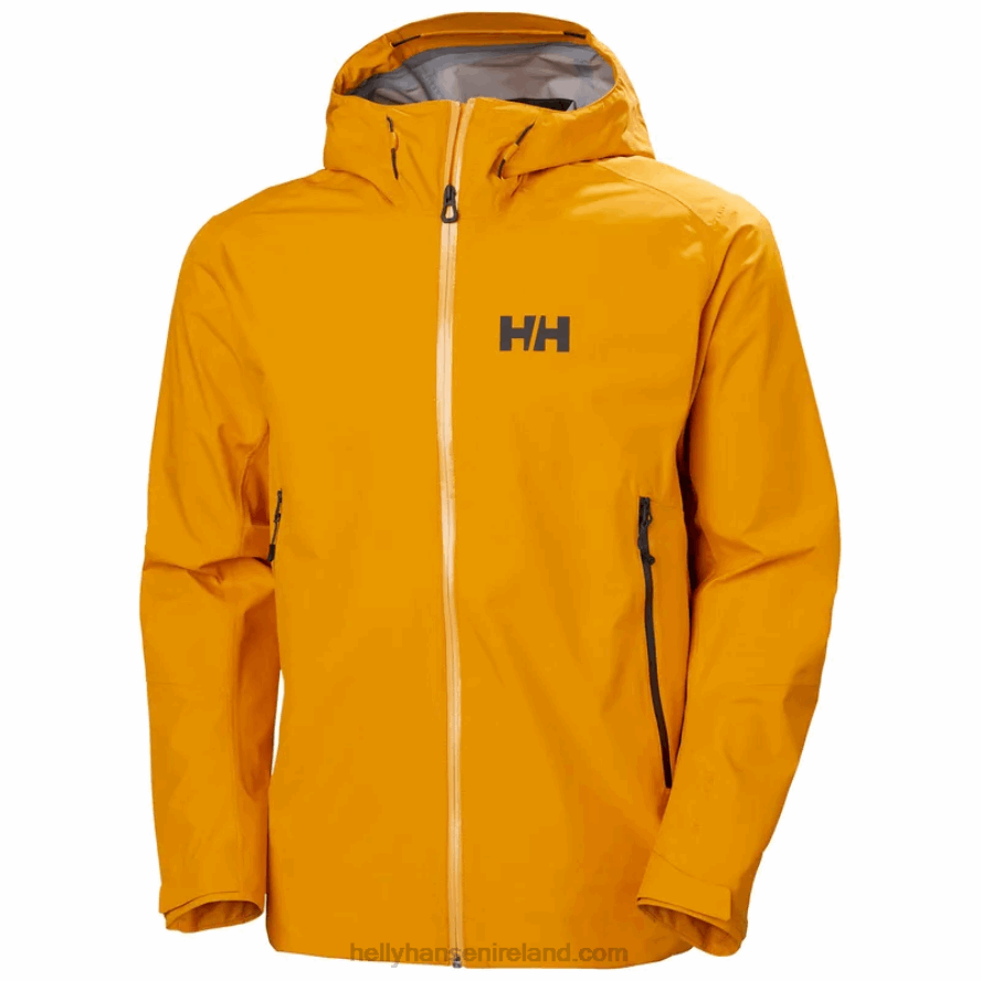 CLOUDBERRY 8V222F190 Helly-Hansen MEN'S VERGLAS 3-LAYER 2.0 SHELL JACKET