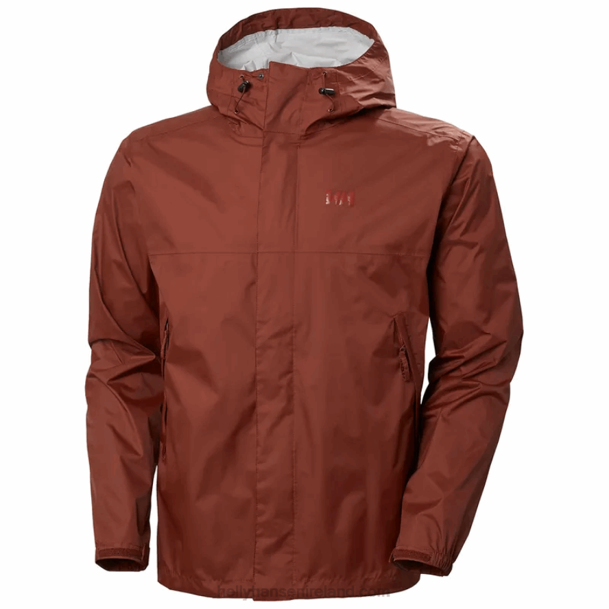 IRON OXIDE 8V222F160 Helly-Hansen MEN'S LOKE SHELL JACKET