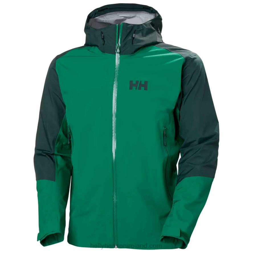 MALACHITE 8V222F189 Helly-Hansen MEN'S VERGLAS 3-LAYER 2.0 SHELL JACKET