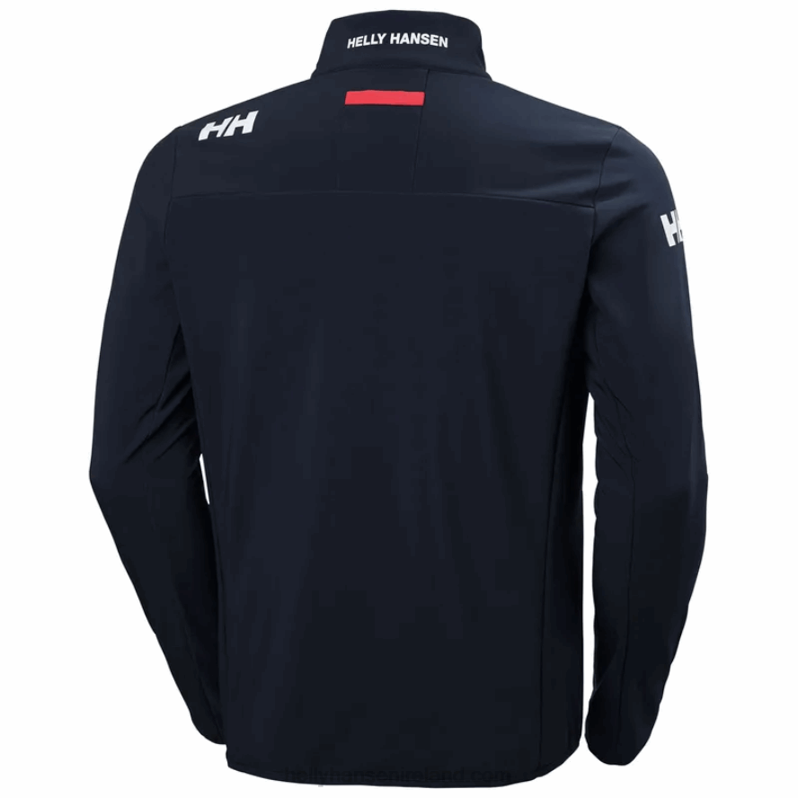NAVY 8V222F104 Helly-Hansen MEN'S CREW SOFTSHELL JACKET 2.0