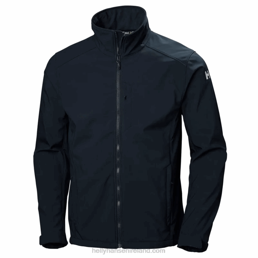 NAVY 8V222F168 Helly-Hansen MEN'S PARAMOUNT SOFTSHELL JACKET