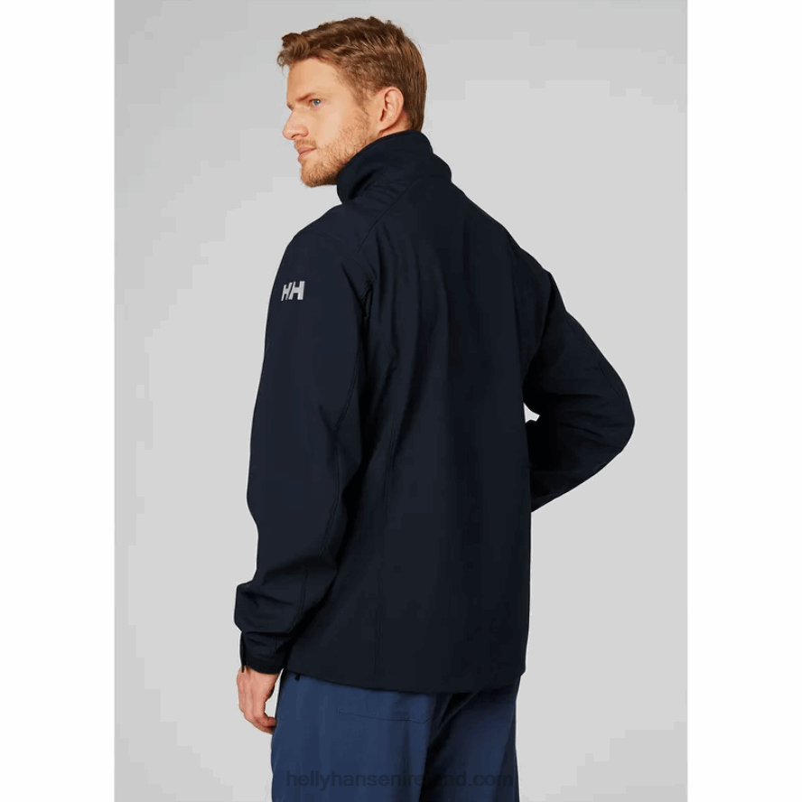 NAVY 8V222F168 Helly-Hansen MEN'S PARAMOUNT SOFTSHELL JACKET