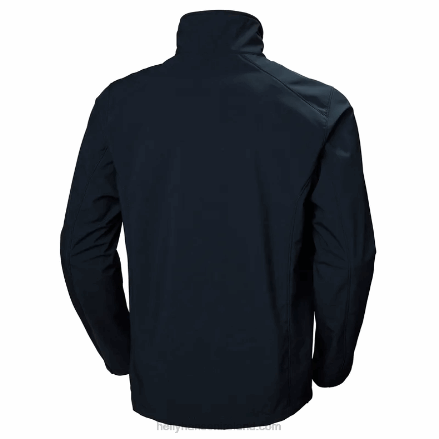 NAVY 8V222F168 Helly-Hansen MEN'S PARAMOUNT SOFTSHELL JACKET