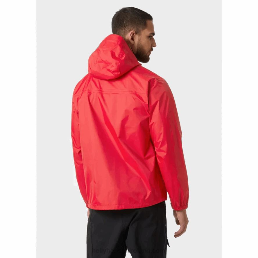 RED 8V222F165 Helly-Hansen MEN'S LOKE SHELL JACKET