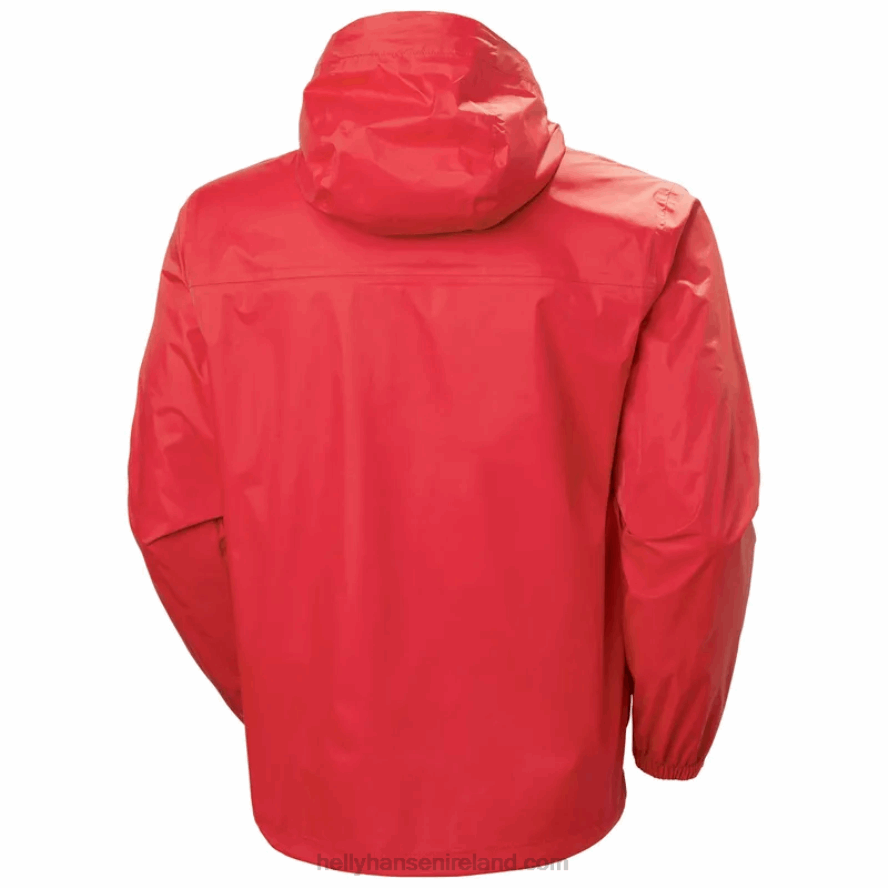 RED 8V222F165 Helly-Hansen MEN'S LOKE SHELL JACKET