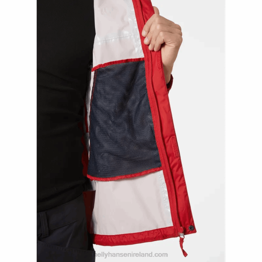 RED 8V222F165 Helly-Hansen MEN'S LOKE SHELL JACKET